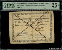 300 Livres Tournois ISOLE DE FRANCIA E BORBONE 1778 K.533 BB