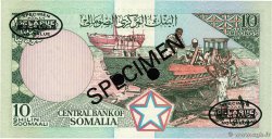 10 Shilin Spécimen SOMALIE 1983 P.32as NEUF