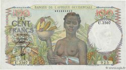 100 Francs FRENCH WEST AFRICA 1947 P.40