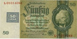 50 Deutsche Mark REPúBLICA DEMOCRáTICA ALEMANA 1948 P.06b