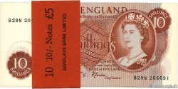10 Shillings Liasse INGLATERRA 1966 P.373c