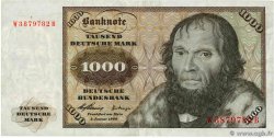 1000 Deutsche Mark GERMAN FEDERAL REPUBLIC 1960 P.24a