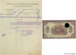 1000 Francs Faux FRENCH WEST AFRICA 1942 P.32x