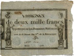 2000 Francs FRANCIA 1795 Ass.51a q.SPL