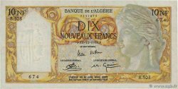 10 Nouveaux Francs ARGELIA 1959 P.119a