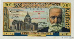 5 NF sur 500 Francs Victor HUGO FRANCE 1959 F.52.02