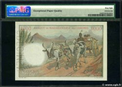 1000 Francs Spécimen COMOROS 1960 P.05s UNC