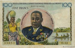 100 Francs Félix Éboué IE AFRIQUE ÉQUATORIALE FRANÇAISE 1957 A.141a