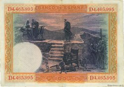 100 Pesetas SPAIN 1925 P.069c VF+