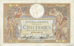 100 Francs LUC OLIVIER MERSON type modifié FRANCE 1937 F.25.02
