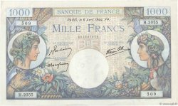 1000 Francs COMMERCE ET INDUSTRIE FRANCE 1944 F.39.05