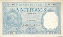 20 Francs BAYARD FRANCIA 1919 F.11.04