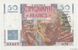 50 Francs LE VERRIER FRANCIA 1947 F.20.08