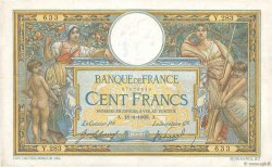 100 Francs LUC OLIVIER MERSON avec LOM FRANCIA 1908 F.22.01