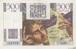 500 Francs CHATEAUBRIAND FRANCE 1947 F.34.07 TTB+