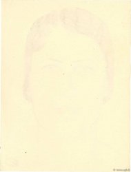 Portrait femme BASEILIA Dessin FRANCE regionalismo e varie 1940 FDC