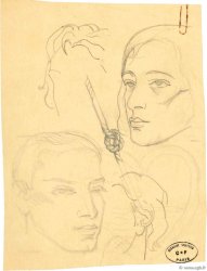 Esquisses Dessin FRANCE regionalism and various 1930