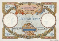 50 Francs LUC OLIVIER MERSON type modifié FRANCIA 1930 F.16.01