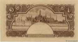 1 Baht THAILAND 1942 P.044c UNC-