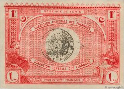 1 Franc TUNISIA 1920 P.49 XF-