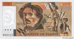 100 Francs DELACROIX modifié FRANCE 1979 F.69.02b AU-