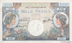 1000 Francs COMMERCE ET INDUSTRIE FRANCE 1940 F.39.02 SUP