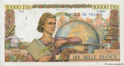 10000 Francs GÉNIE FRANÇAIS FRANCE 1955 F.50.74 TTB