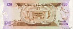 20 Dollars BELIZE 1980 P.41 XF+