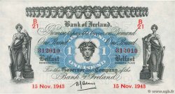 1 Pound NORTHERN IRELAND 1943 P.055b XF