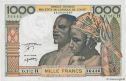 1000 Francs ESTADOS DEL OESTE AFRICANO 1977 P.603Hn EBC+