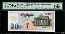 20 Mark Non émis REPúBLICA DEMOCRáTICA ALEMANA 1989 P.CS1