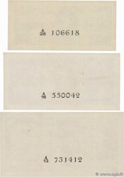 10, 25 et 50 Cents Lot CEILáN 1942 P.043a, P.044a et P.045a SC+