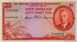 1 Dollar EAST CARIBBEAN STATES 1950 P.01 EBC