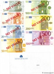 Série 5 à 500 Euros Échantillon EUROPA 2001 P.- FDC