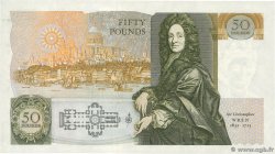 50 Pounds INGLATERRA 1988 P.381b SC+