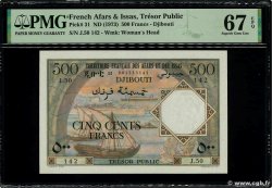 500 Francs AFARS AND ISSAS 1973 P.31