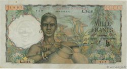 1000 Francs FRENCH WEST AFRICA (1895-1958) 1951 P.42