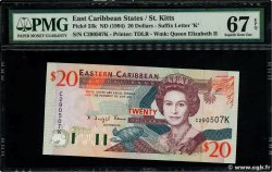 20 Dollars EAST CARIBBEAN STATES 1994 P.33k