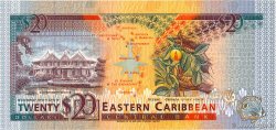 20 Dollars EAST CARIBBEAN STATES 1993 P.28m UNC-