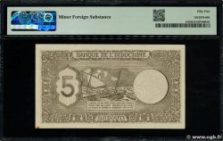 5 Francs Palestine YIBUTI 1945 P.14 SC
