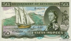 50 Rupees SEYCHELLES 1973 P.17e VF