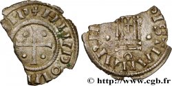 LOUIS THE PIOUS Denier à la légende chrétienne