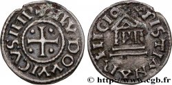 LOUIS THE PIOUS Obole à la légende chrétienne