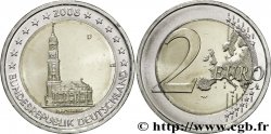 ALEMANIA 2 Euro HAMBOURG - ÉGLISE SAINT-MICHEL 2008 Munich D Munich D