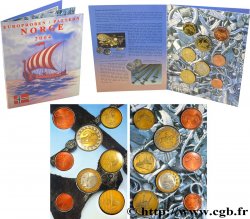 NORWAY Série 8 médailles, Essai Euros fantaisies 2004