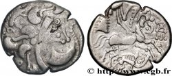GALLIA - BAÏOCASSES (Regione di Bayeux) Statère au sanglier, “style géométrique”