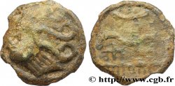 DUROCASSES (Area of Dreux) Potin aux croisettes, coiffure aux globules