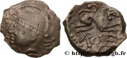 GALLIA BELGICA - MELDI (Area of Meaux) Bronze ROVECA, classe IVa à la croisette globulaire