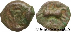 GALLIA BELGICA - REMI (Area of Reims) Bronze au cheval et aux annelets