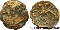 GALLIA - CARNUTES (Area of the Beauce) Bronze PIXTILOS classe I au griffon attaquant
